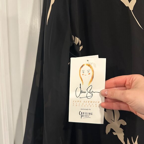 Vintage Jane Seymour for Crossing Point Signature Collection Tank Pants Robe Set - Picture 3 of 12